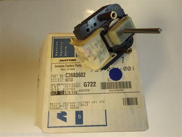 Maytag Refrigerator C3680602 Motor NEW IN BOX Maytag Refrigerator C3680602 Motor NEW IN BOX